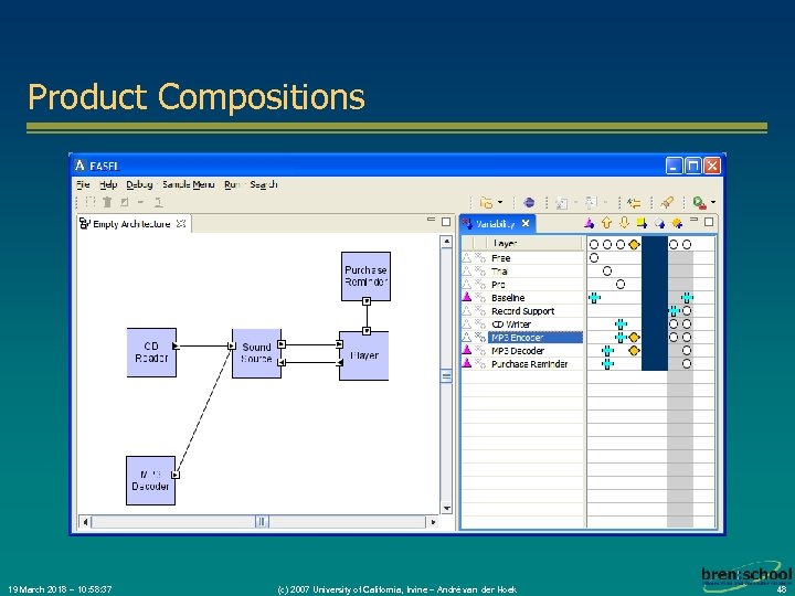 Product Compositions 19 March 2018 – 10: 58: 37 (c) 2007 University of California,