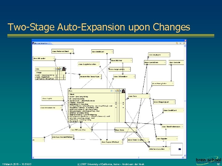 Two-Stage Auto-Expansion upon Changes 19 March 2018 – 10: 59: 03 (c) 2007 University