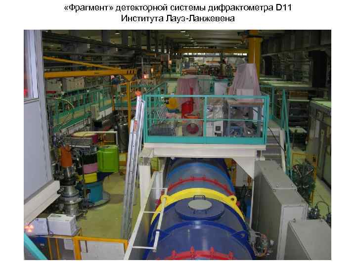  «Фрагмент» детекторной системы дифрактометра D 11 Института Лауэ-Ланжевена 