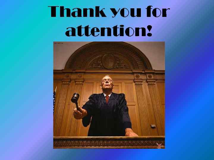 Thank you for attention! 