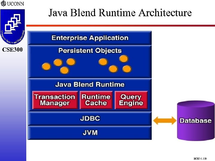Java Blend Runtime Architecture CSE 298 CSE 300 ECIC-1. 120 