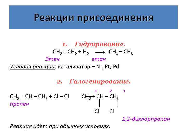 Гидрирование этилена уравнение. Реакция гидрирования непредельных углеводородов. Реакция присоединения этилена. Этен в полиэтилен. Каталитическое гидрирование непредельных углеводородов.
