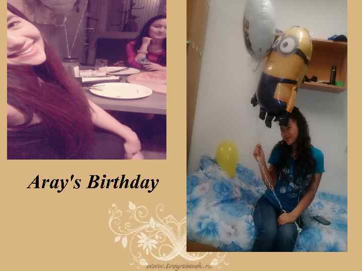 Aray's Birthday 