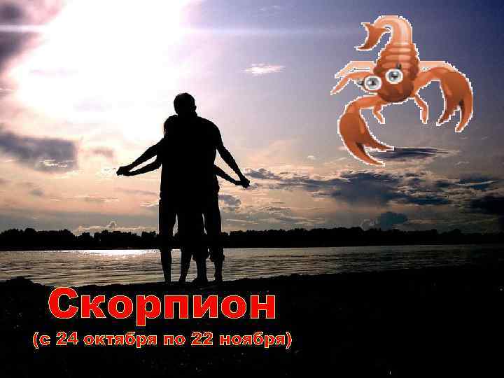 Скорпион (с 24 октября по 22 ноября) 