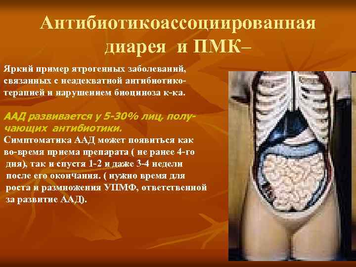 Антибиотикоассоциированная диарея и ПМК– Яркий пример ятрогенных заболеваний, связанных с неадекватной антибиотикотерапией и нарушением