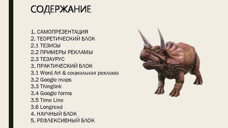 СОДЕРЖАНИЕ 1. САМОПРЕЗЕНТАЦИЯ 2. ТЕОРЕТИЧЕСКИЙ БЛОК 2. 1 ТЕЗИСЫ 2. 2 ПРИМЕРЫ РЕКЛАМЫ 2.