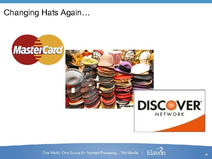 Changing Hats Again… 26 