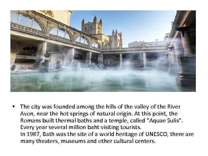  • The city was founded among the hills of the valley of the