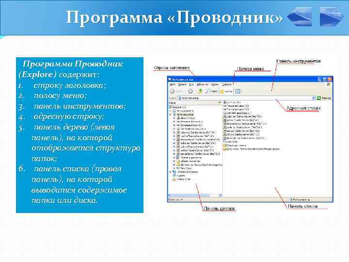 Как открыть строку проводника. Окно программы проводник. Программа проводник Windows. Структура программы проводник.