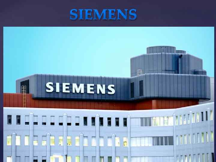 SIEMENS { 