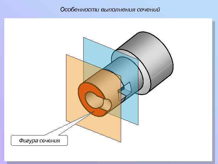 Найдите правильно выполненное сечение и занесите ответ изображения в таблицу