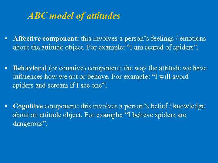 Attitudes And Behavior Centrality Of The Attitude