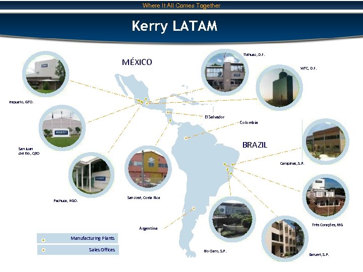 Where It All Comes Together Kerry LATAM Tláhuac, D. F. MÉXICO WTC, D. F.