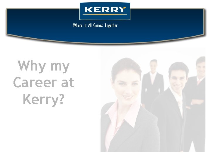 Where It All Comes Together Where it All Comes Together Why my Career at