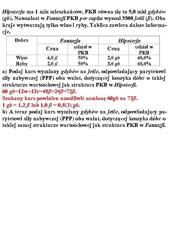Hipotecja ma 1 mln mieszkańców, PKB równa się tu 5, 0 mld gdybów (gb).
