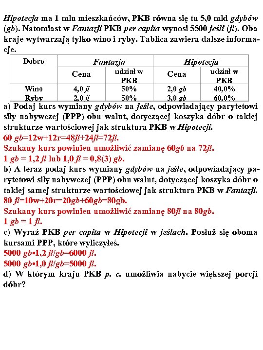 Hipotecja ma 1 mln mieszkańców, PKB równa się tu 5, 0 mld gdybów (gb).