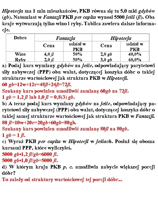 Hipotecja ma 1 mln mieszkańców, PKB równa się tu 5, 0 mld gdybów (gb).
