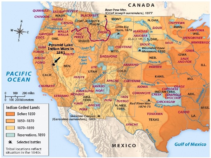 Pyramid Lake Indian Wars in 1861 * 