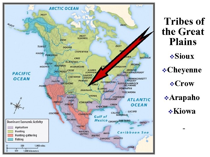 Tribes of the Great Plains v. Sioux v. Cheyenne v. Crow v. Arapaho v.