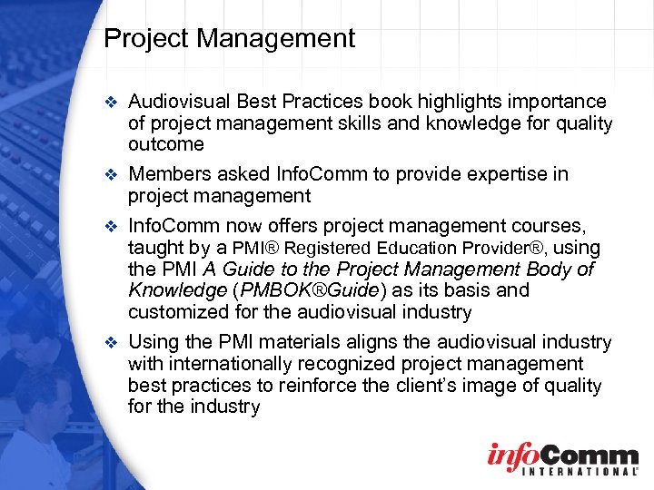 Project Management Audiovisual Best Practices book highlights importance of project management skills and knowledge