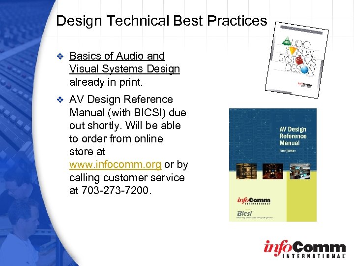 Design Technical Best Practices v Basics of Audio and Visual Systems Design already in