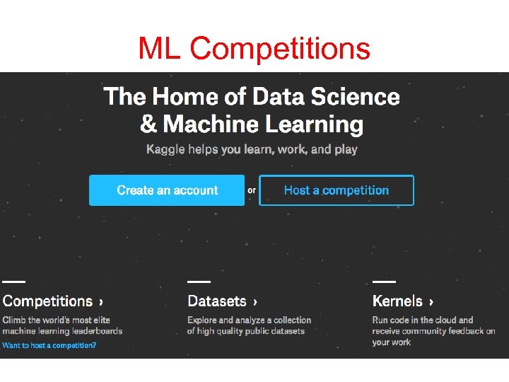 ML Competitions 