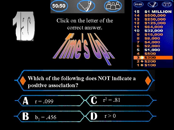 Click on the letter of the correct answer. Which of the following does NOT