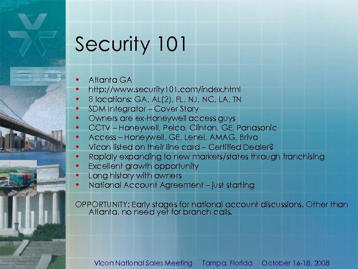 Security 101 • • • Atlanta GA http: //www. security 101. com/index. html 8