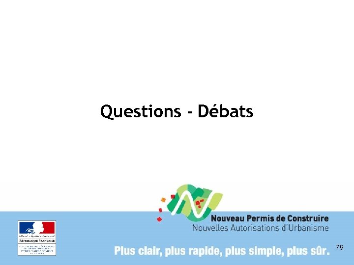 Questions - Débats 79 