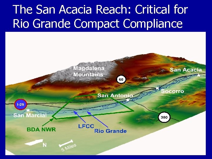 The San Acacia Reach: Critical for Rio Grande Compact Compliance 