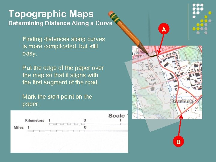 Topographic Maps Determining Distance Along a Curve A Finding distances along curves is more