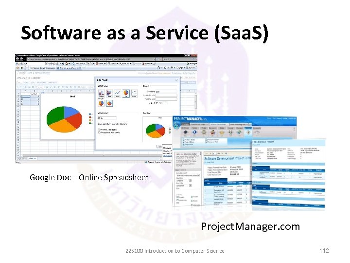 Software as a Service (Saa. S) Google Doc – Online Spreadsheet Project. Manager. com