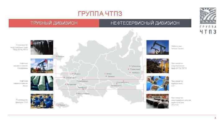 ГРУППА ЧТПЗ ТРУБНЫЙ ДИВИЗИОН НЕФТЕСЕРВИСНЫЙ ДИВИЗИОН 3 