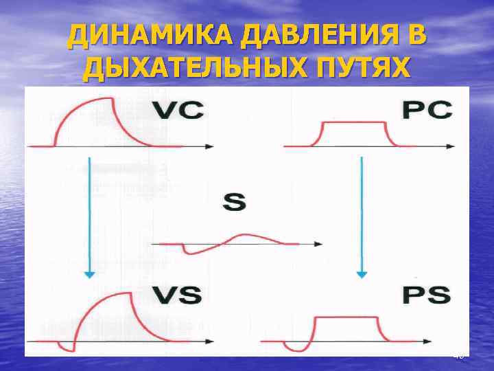 ДИНАМИКА ДАВЛЕНИЯ В ДЫХАТЕЛЬНЫХ ПУТЯХ 45 