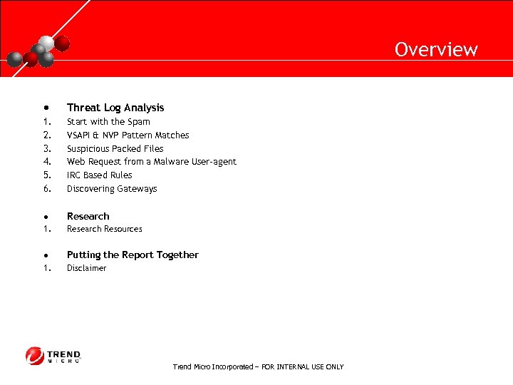 RUNNING HEADER, 14 PT. , ALL CAPS, Line Spacing=1 line · Threat Log Analysis