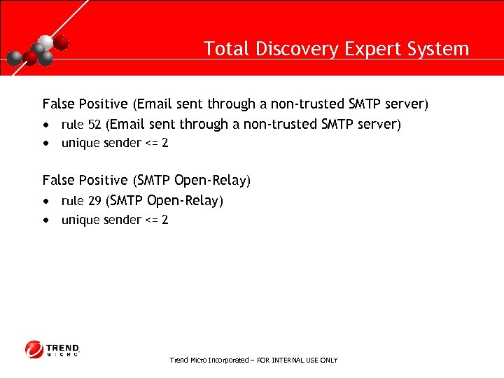 RUNNING HEADER, 14 PT. , ALL CAPS, Line Spacing=1 line Total Discovery Expert System