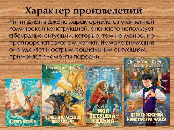 Характер книги