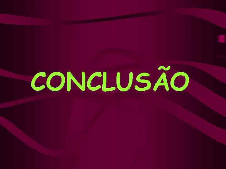 CONCLUSÃO 