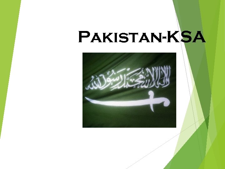 Pakistan-KSA 