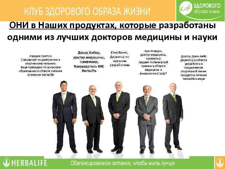 ОНИ в Наших продуктах, которые разработаны одними из лучших докторов медицины и науки Луиджи