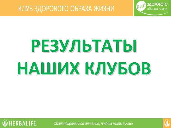 РЕЗУЛЬТАТЫ НАШИХ КЛУБОВ 