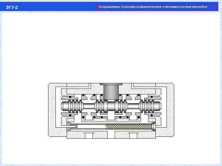 ЭГУ-2 Современные системы гидравлических и пневматических приводов 