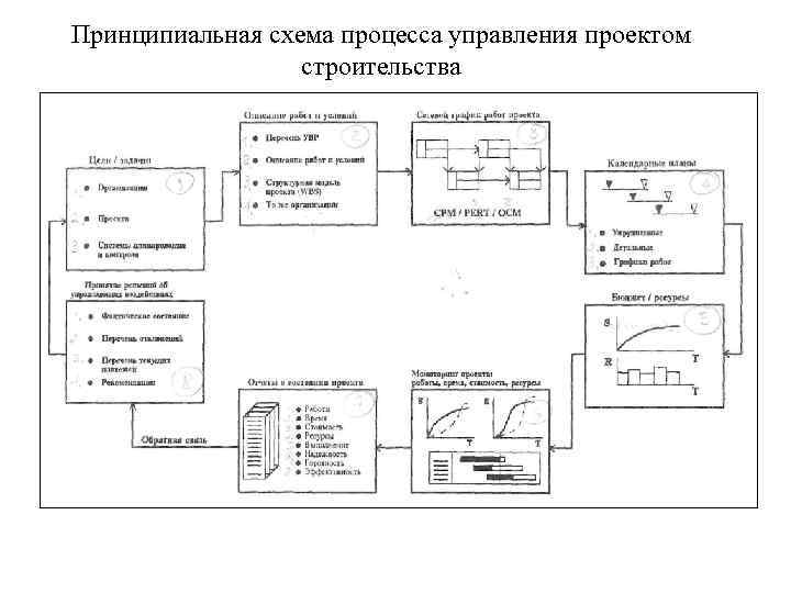 Схема организации управления проектной организации