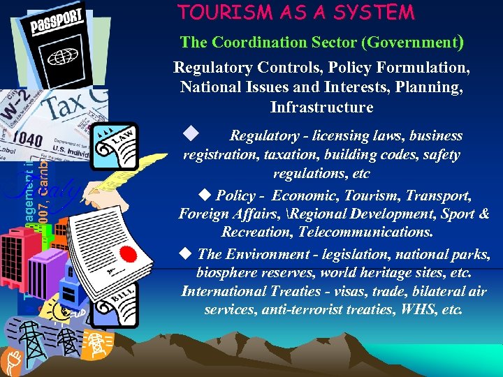 Tourism Management in Project Mekong Tourism Developmentthe GMS Short Course: Tourism Policy, Strategy &