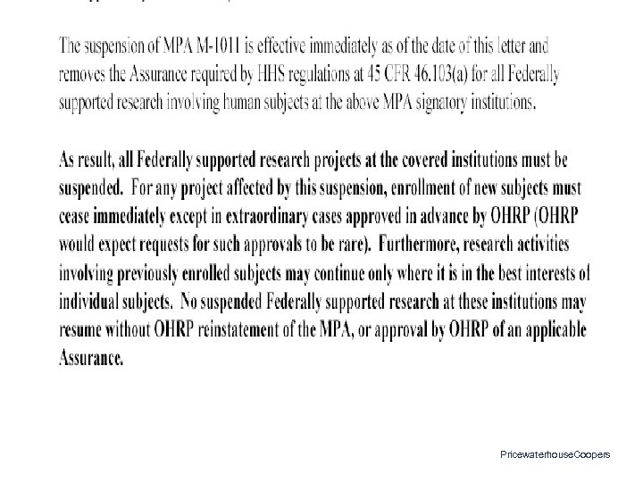 Pricewaterhouse. Coopers 