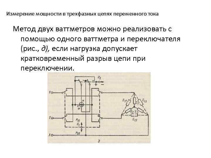 Измерение электрических величин