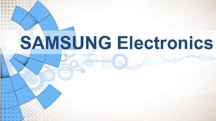 SAMSUNG Electronics 