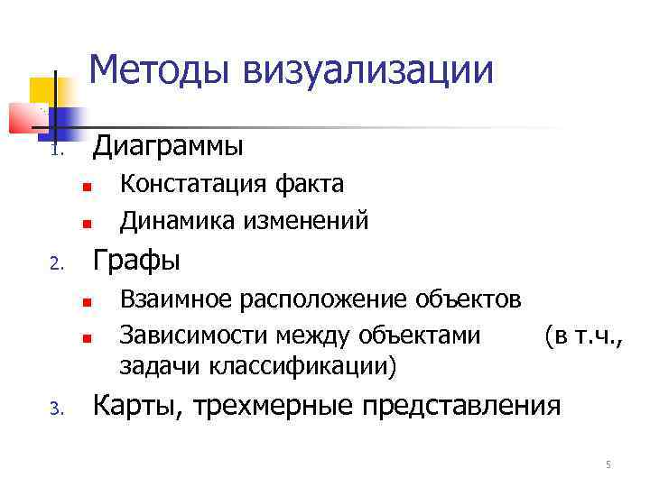 Что из перечисленного относится к средствам визуализации информации в тексте список диаграмма