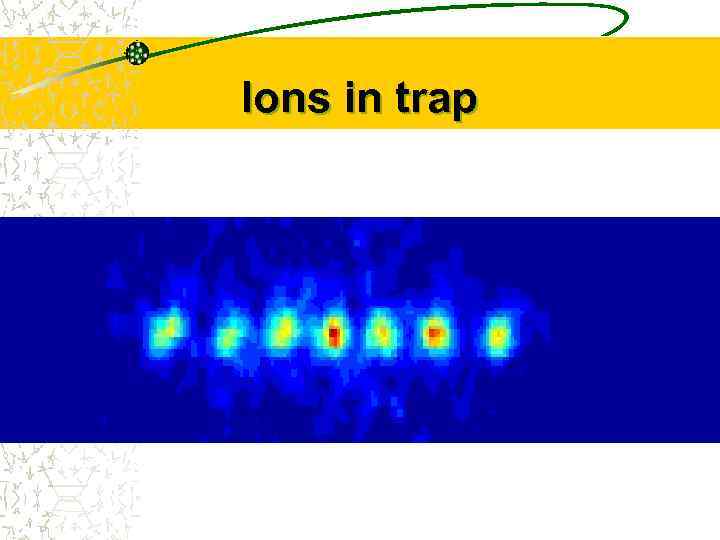 Ions in trap 
