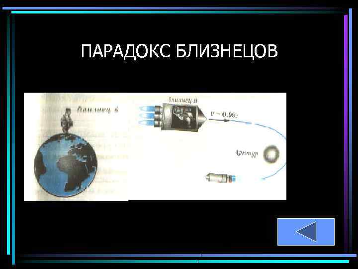 ПАРАДОКС БЛИЗНЕЦОВ 